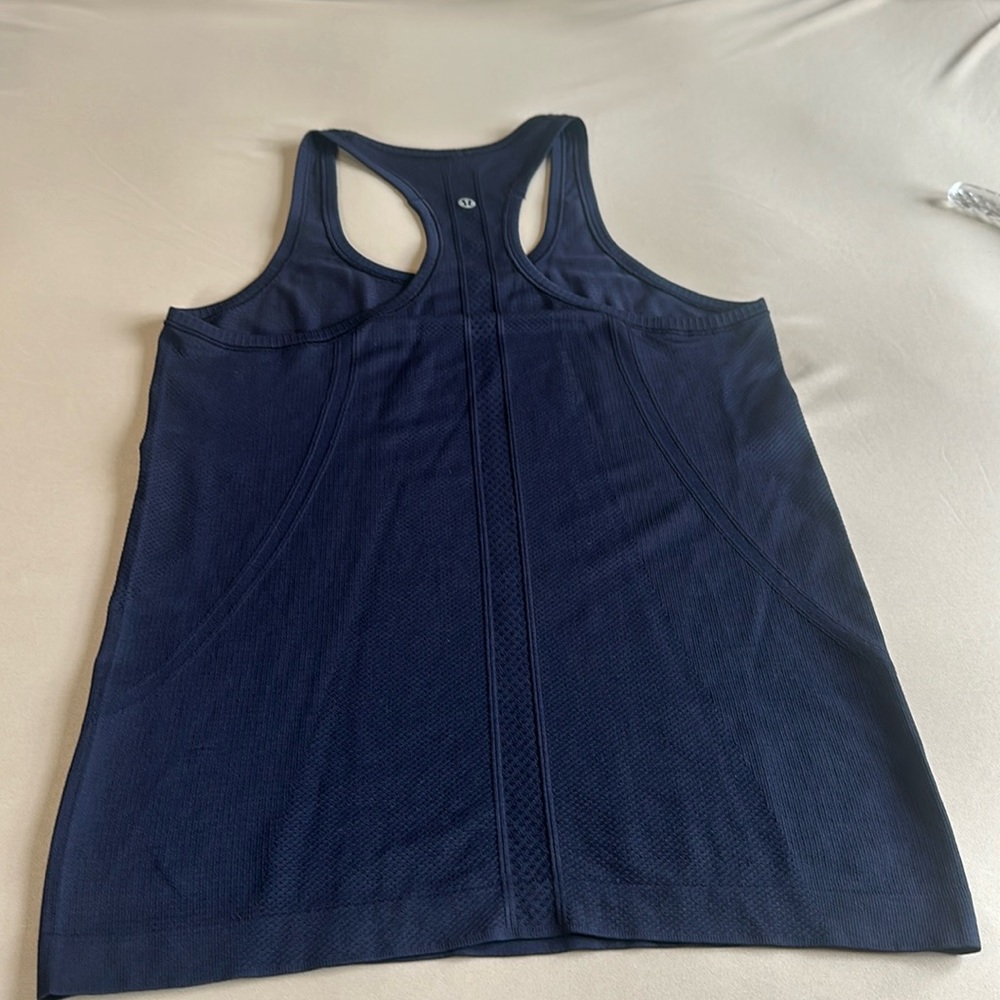 Lululemon Navy Blue swiftly tech tank size 8